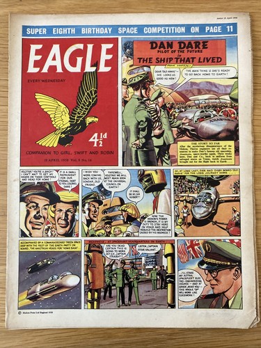 Eagle comic vol 16 18th - eagle, vol.9