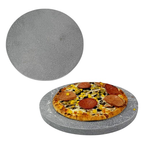 Round baking pizza stone 100 - stone., 100%