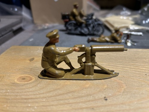 Vintage lead toy soldier - vintage,