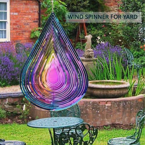 Rgb wind spinners stainless - 3d,