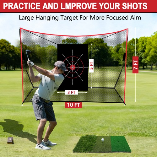 Golf net 10x7ft - net, all