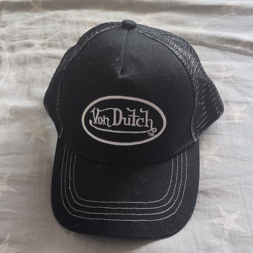 Von dutch black mesh - mesh, back