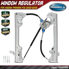 Window Regulator Front Passenger Side Without Motor for Nissan Primera 2002-2008