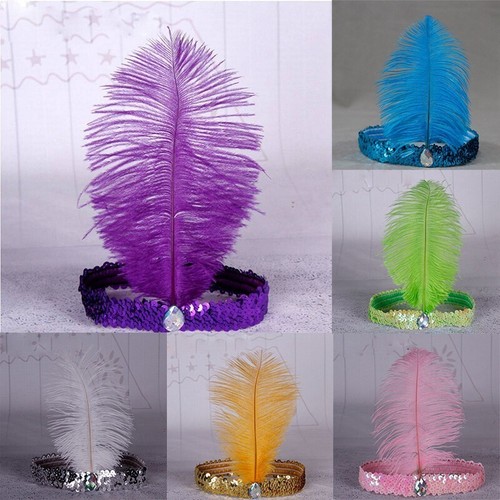 Sequin feather gift vintage - gift,