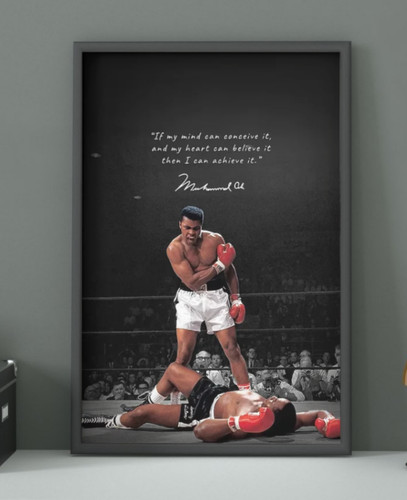 Muhammad ali unframed - ,