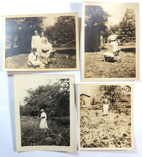 Antique photos women outside - 4,