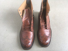 Cheaney Tweed Brogue Boots