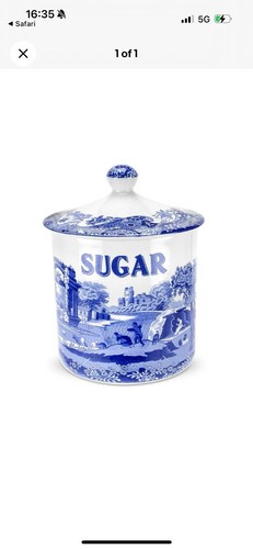 Spode tea coffee - tea, sugar