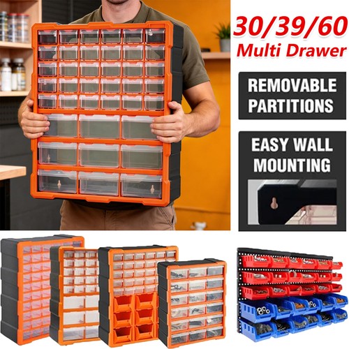 Multi drawers parts organiser - drawers,