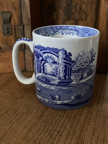 Spode blue italian mug - italian,
