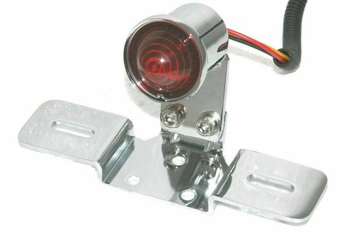Chrome red lens - chrome,