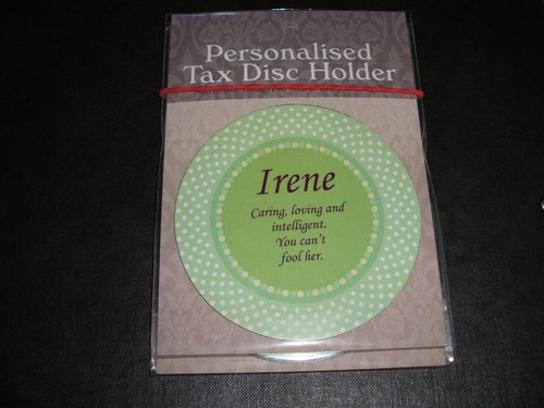 Tax disc holder - disc, holder..