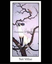 ORIGINAL SIAMESE CAT ART