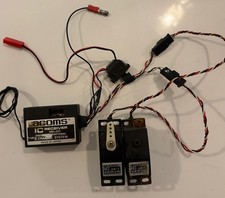 acoms arc-227 vintage Receiver servo as-7 RX 2channel  rc car boat buggy