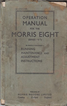 Morris eight series e - morris,