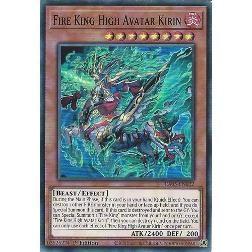 Ra05 en032 fire king - ra05-en032, high