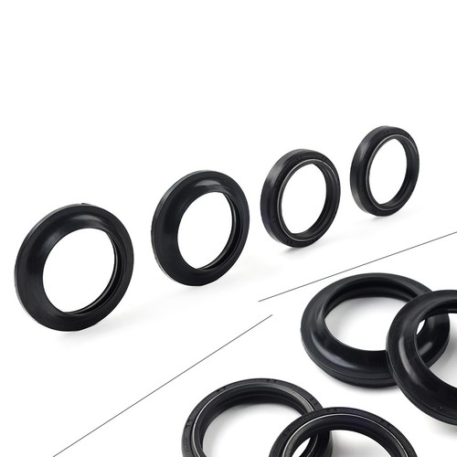 Front fork oil dust - front,