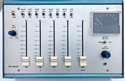 4ch film tech audio mixer - tech,
