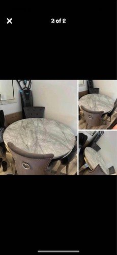 Marble dining table and - marble,