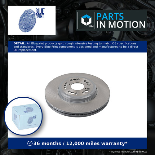 Brake discs pair vented - 2x,