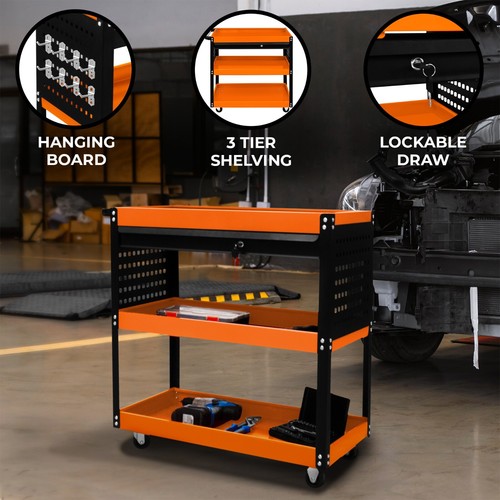 Tool storage trolley tier - 3,
