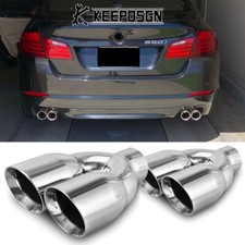 Dual 2.5" Inlet Quad Exhaust