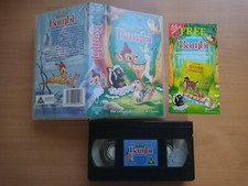 Bambi VHS Video with leaflet
