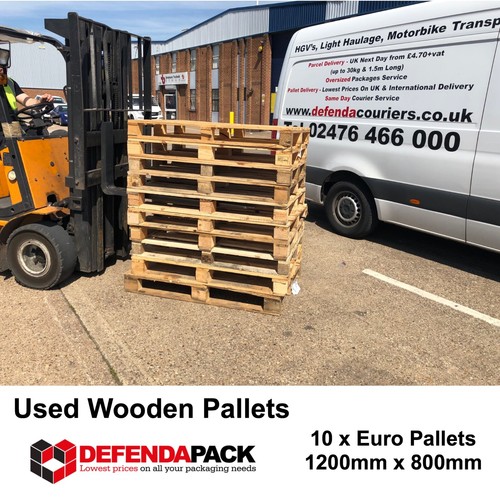 Used wooden euro pallets - used,