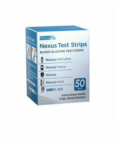 Glucorx nexus test strips - nexus,