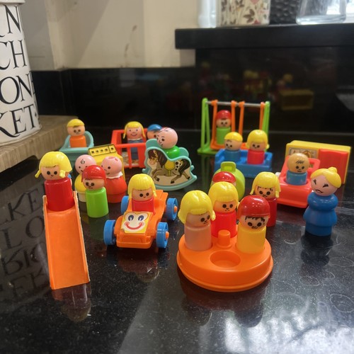 Vintage fisher price figures - vintage,
