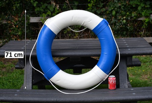 New life buoy blue and - new,