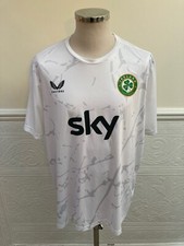 Castore Ireland Away 2023-2024 White Football Training Shirt Jersey Size 2XL XXL