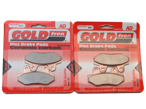 Brake pads front rear - &, for