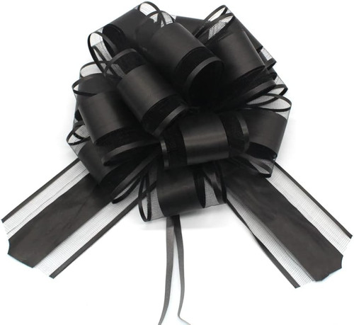 Pcs large pull bows black - pcs,