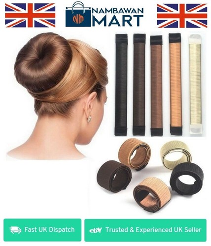 Hair bun maker donut - bun, styling