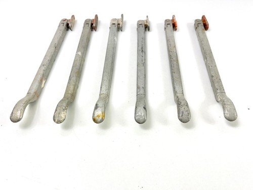 Vintage window stays cast - 6,