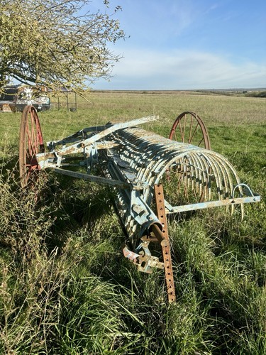 Vintage hay rake - vintage,