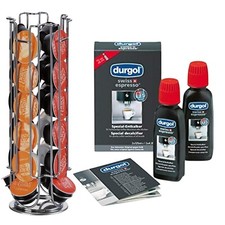 Coffee Pod Holder Stand Nescafe Dolce Gusto Holds 32 and  durgol descaler 250 ml