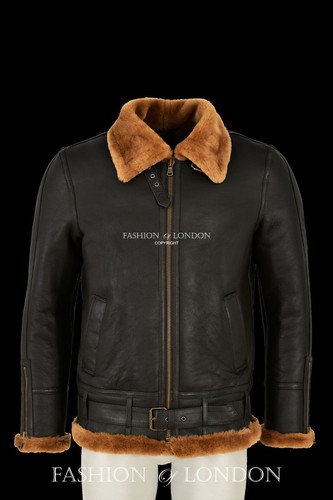 Squadron mens sheepskin jacket - squadron,