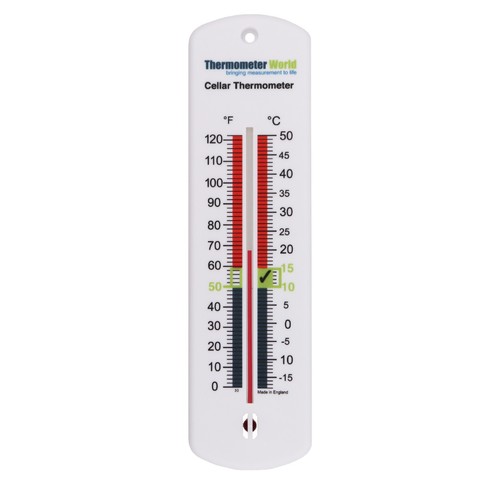 Cellar wall thermometer - cellar,