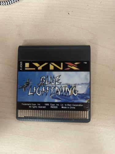 Atari lynx blue lightening - atari,