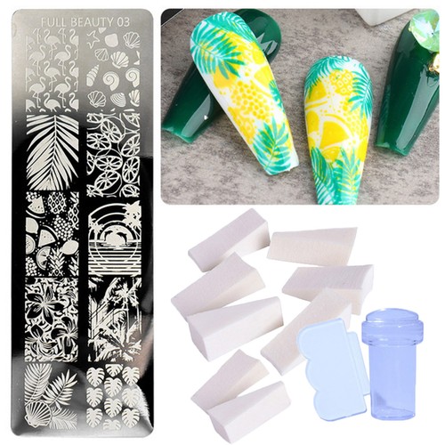 Nail art stamping - art, plate