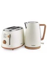 Kettle & Toaster Set Cream
