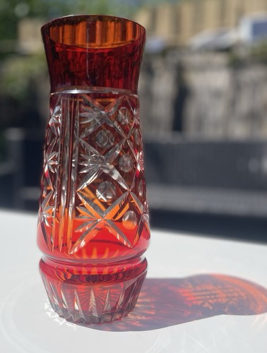 Vintage soviet ruby red - soviet,