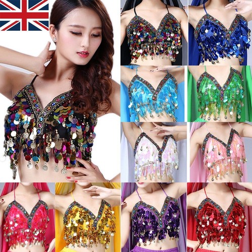 Belly dance bra sequined - belly,