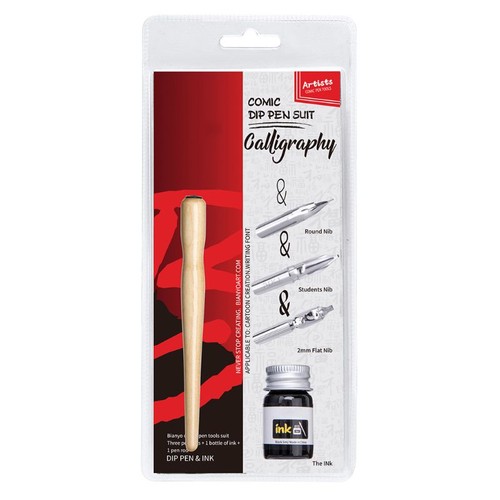 Manga dip pen set comic - manga,