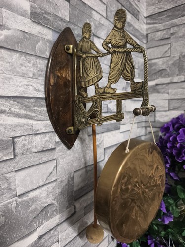 Antique edwardian brass dinner - antique,