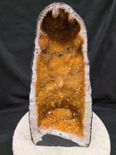 Citrine Geode 523 Crystal Cluster Druzy Premium Grade 12.93kg H44xW21xD17cm