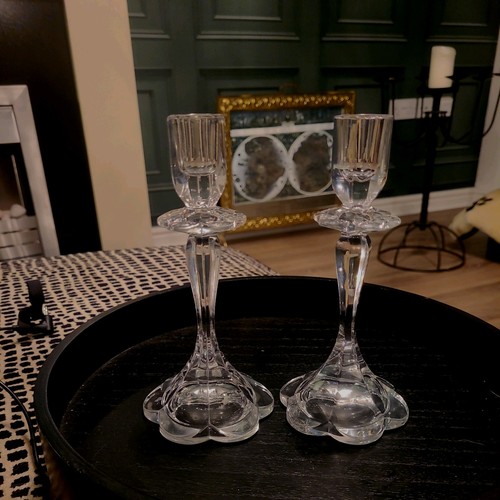 Nachtmann crystal candlesticks - nachtmann,