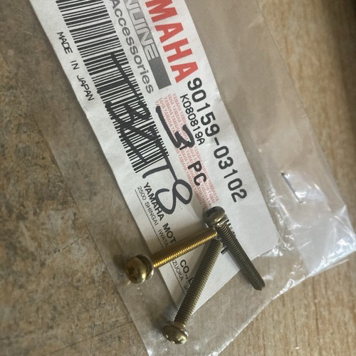 Yamaha 90159 03102 screw - 90159-03102, x3
